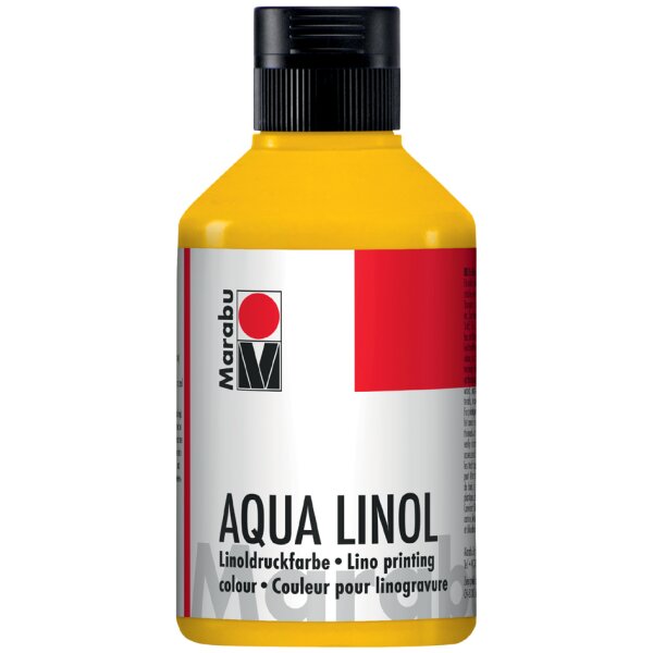 Marabu Couleur pour linogravure Aqua, 250 ml, bleu moyen