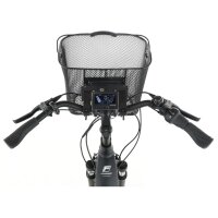 FISCHER Panier pour guidon de vélo E-Bike PLUS, noir