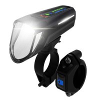 FISCHER Feu avant LED pour vélo, avec pleins phares, 100 lux