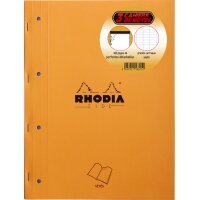 RHODIA Arbeitsblock, DIN A4, franz. Lineatur, 3er Pack