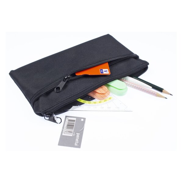 Kangaro Schlamper-Etui, eckig, grün