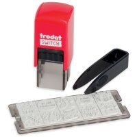 trodat Kit tampon à motif Switch - Noel