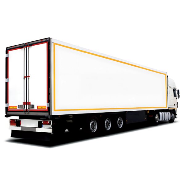 IWH Contour de sécurité ECE-104, 50 mm x 50 m, rouge