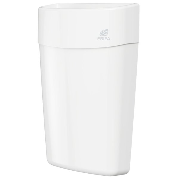Fripa Poubelle, plastique, 25 litres, blanc