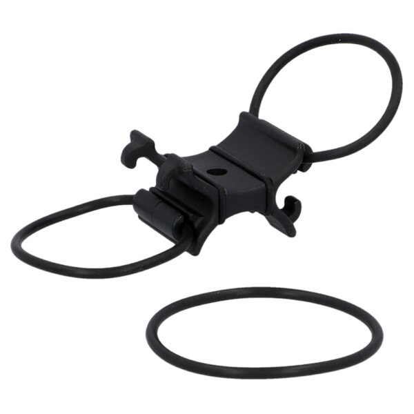 FISCHER Support universel pour pompe de vélo, noir