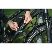 FISCHER Câble antivol pour vélo, longueur:...