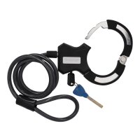 FISCHER Antivol-menotte pour vélo, longueur: 1.200 mm