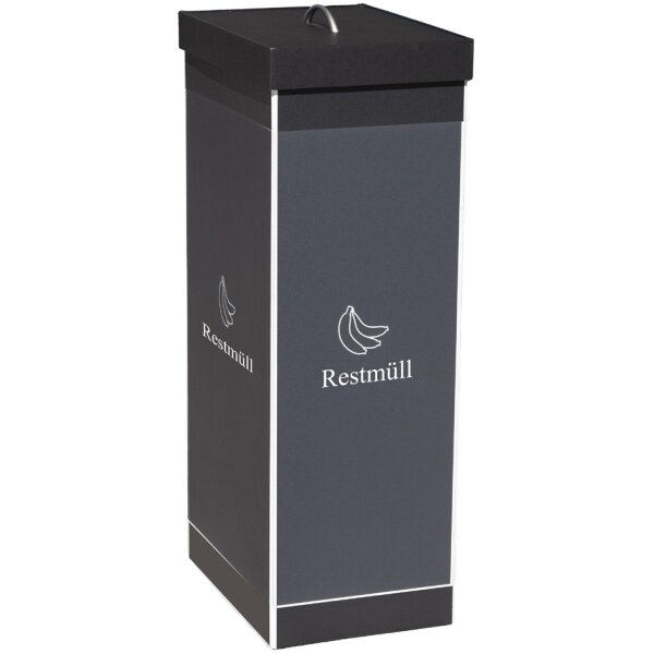 PAPERFLOW Wertstoffsammelbox für Leichtverpackungen, weiss
