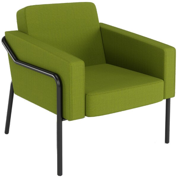 PAPERFLOW Fauteuil visiteur dextérieur MEDSO KLASSIK L