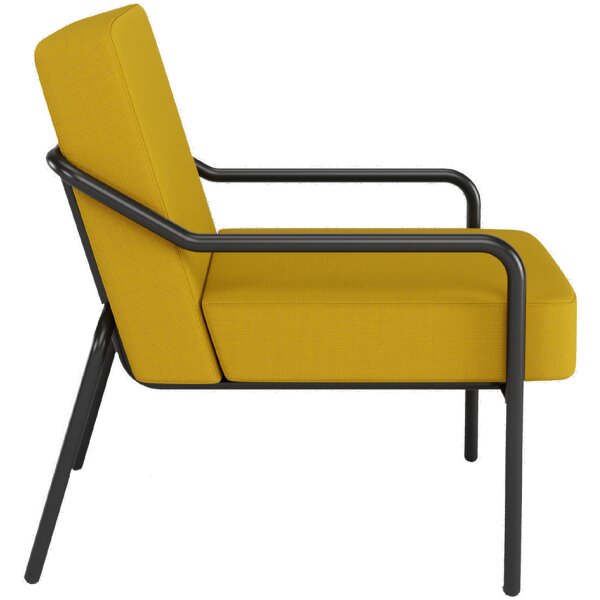 PAPERFLOW Fauteuil visiteur dextérieur MEDSO KLASSIK M bleu