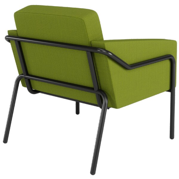 PAPERFLOW Fauteuil visiteur dextérieur MEDSO KLASSIK L vert