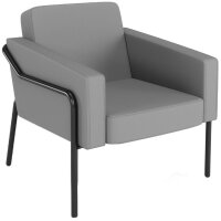 PAPERFLOW Fauteuil visiteur dextérieur MEDSO KLASSIK L vert