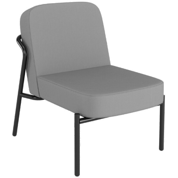 PAPERFLOW Fauteuil visiteur dextérieur MEDSO RUND S, jaune