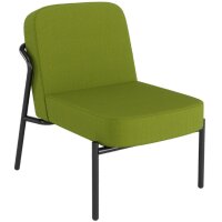 PAPERFLOW Fauteuil visiteur dextérieur MEDSO RUND S, jaune