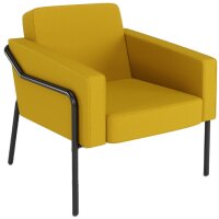 PAPERFLOW Fauteuil visiteur dextérieur MEDSO KLASSIK L gris