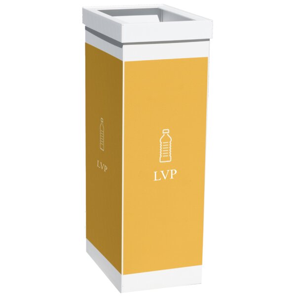 PAPERFLOW Wertstoffsammelbox für Papier, weiss, 60 Liter