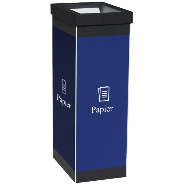 PAPERFLOW Wertstoffsammelbox für Papier, weiss, 60 Liter