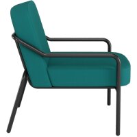 PAPERFLOW Fauteuil visiteur dextérieur MEDSO RUND M, gris