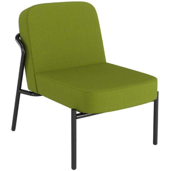 PAPERFLOW Fauteuil visiteur dextérieur MEDSO RUND S