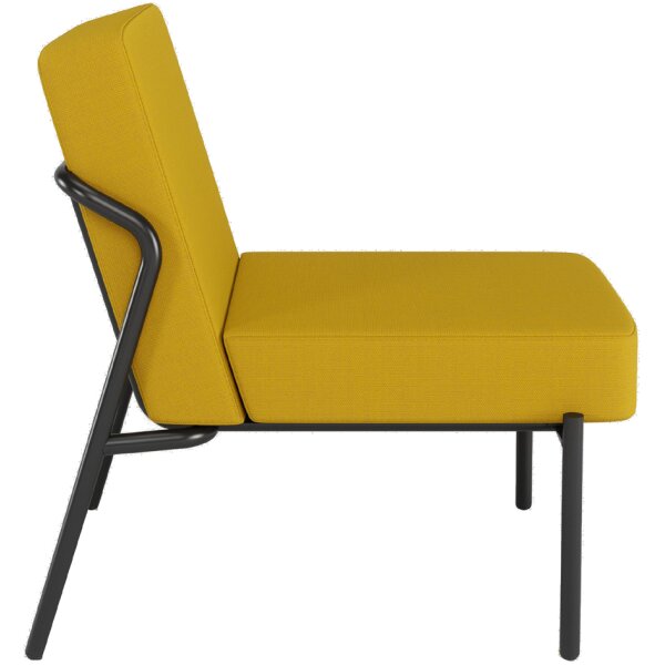 PAPERFLOW Fauteuil visiteur dextérieur MEDSO KLASSIK S bleu