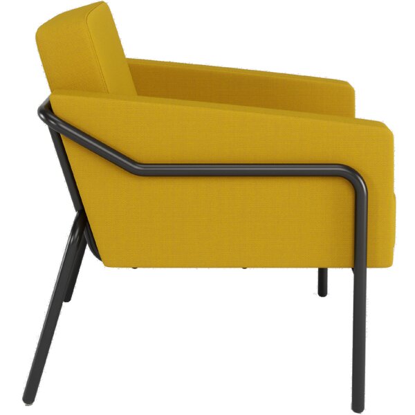 PAPERFLOW Fauteuil visiteur dextérieur MEDSO KLASSIK L