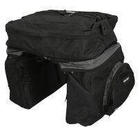 FISCHER Fahrrad-Gepäckträgertasche, 3-fach,...