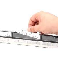 DIGITUS Panneau de brassage modulaire, 1 U, 24 ports, argent