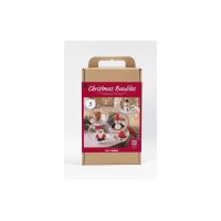 CREATIV COMPANY Kit boules de Noël 1582317 4 assortis