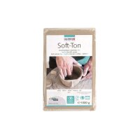 GLOREX Soft-Ton weiss 1kg 68075201 lufthärtend,...