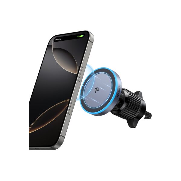 UGREEN Car Charger Magnetic 15W,Qi2 35970 BB Wireless, Air Vent Mount BB