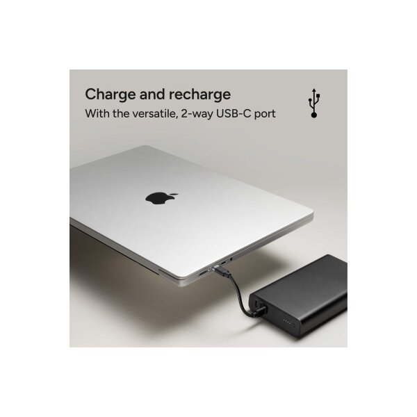 MOPHIE Powerstation Ultra 25000mAh 401114332 140W, Black