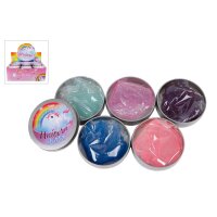 ROOST Intelligente Knete Einhorn 620618 Glitzer ass.