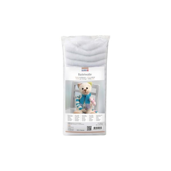 GLOREX Ouate de bricolage 250g 6252305 Blanc