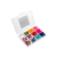 GLOREX Perlen-Set Girl 61630240 assortiert 240 Stück