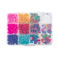GLOREX Set de perles Girl 61630240 assorti 240 pièces
