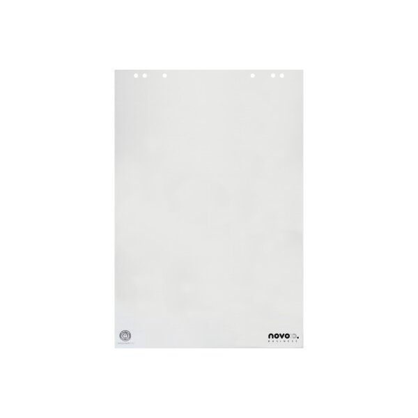 NOVOOO Flipchart-Block 80g 65x98cm 400174610 Recycling blanco 5x20 Blatt