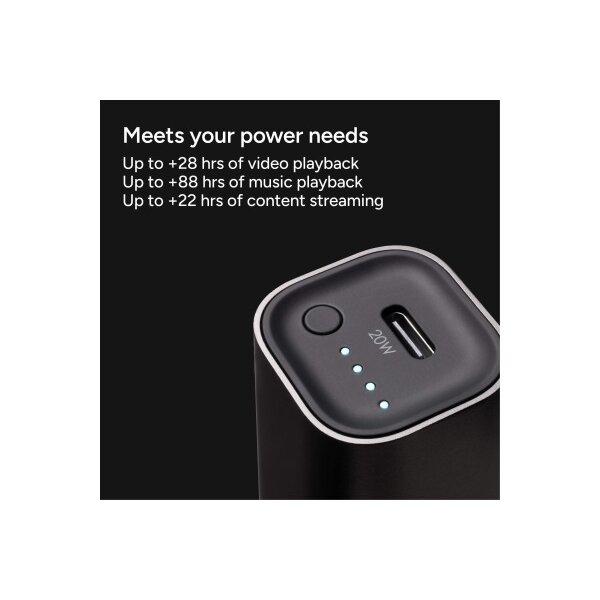 MOPHIE Powerstation Mini 5000mAh 401117207 20W, Black