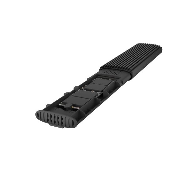 ICY BOX External Case M.2 NVMe &amp; SATA IB-1808MCT-CU31 USB-C 3.2 G2 blk