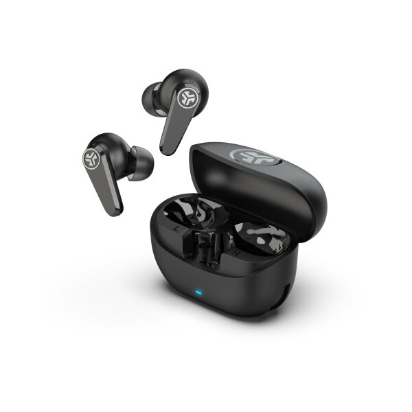 JLAB Go Pods ANC Earbuds IEUEBGOPODSRBLK124 True Wireless, Black