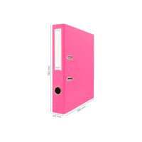 BIELLA Bundesordner 4cm 10341440U rosa A4