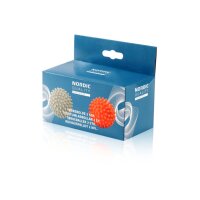 NORDIC Q Tumble balls 2 pcs. 2420004 Red,Grey