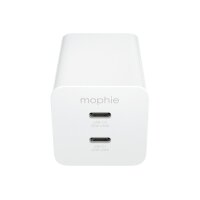 MOPHIE Essentials Power Adapter 409911854 Dual USB-C-50W, PD, White