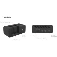 ICY BOX Docking- & Clonestation for IB-2924MSCL-C31 2.5,3.5in SATA & 2x M.2 NVMe