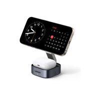 UGREEN Magnetic Wireless Charger 35316 2in1,20W,Qi2, iPhone,AirPods