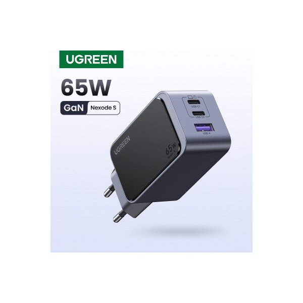 UGREEN USB-C Wallcharger Nexode S 35042 65W,3-Port,GaN,FastCharger