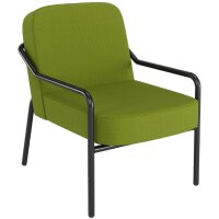 PAPERFLOW Fauteuil visiteur dextérieur MEDSO RUND M, jaune