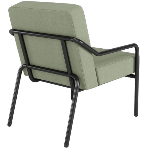 PAPERFLOW Fauteuil visiteur MEDSO KLASSIK M tissu anthracite