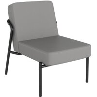 PAPERFLOW Fauteuil visiteur MEDSO KLASSIK S simili-cuir
