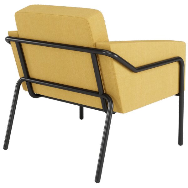 PAPERFLOW Fauteuil visiteur MEDSO KLASSIK L, tissu, gris