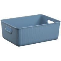 NHG Boîte de rangement AKITA STORAGE M, PP, bleu